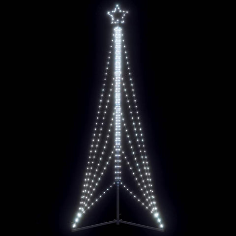 Christmas Tree Light 525 LEDs  White 302 cm