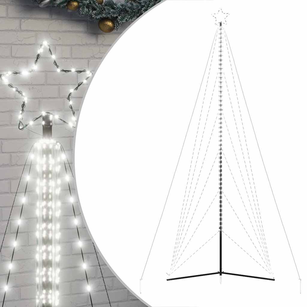 Christmas Tree Light 861 LEDs Cold White 478 cm - Stylish