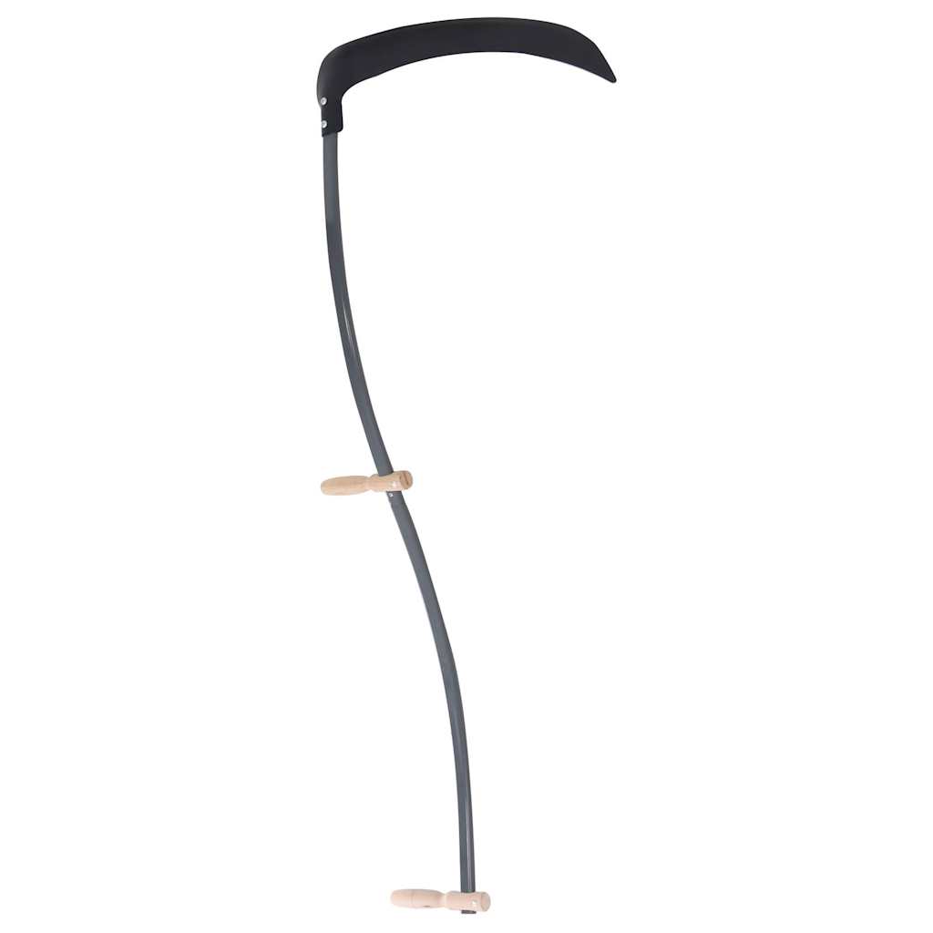 Scythe 145 cm with Grinding Stone Maintain Perfect Cuts in Fields, Gardens, & Lawns