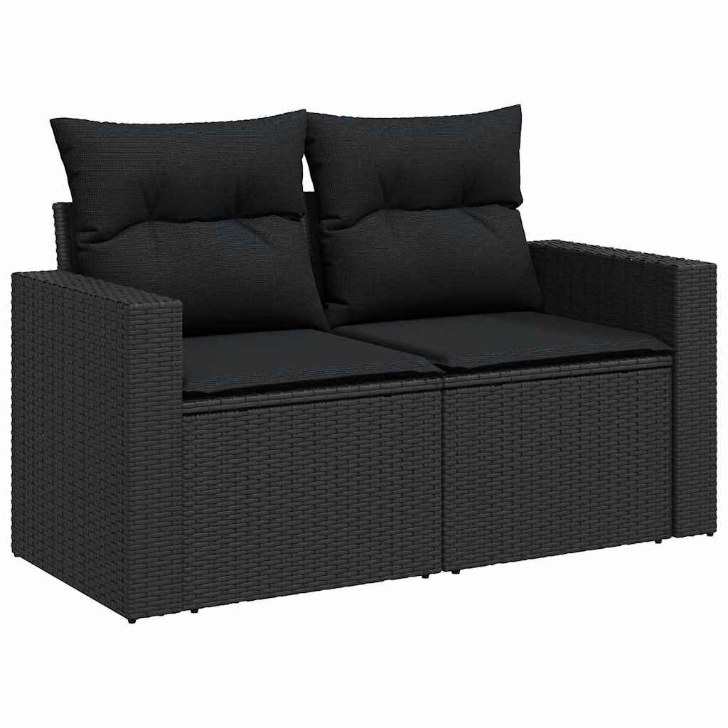 Garden Sofa Set with Cushions Modular Sofa 8 Piece Poly Rattan - Elegant & Comfortable