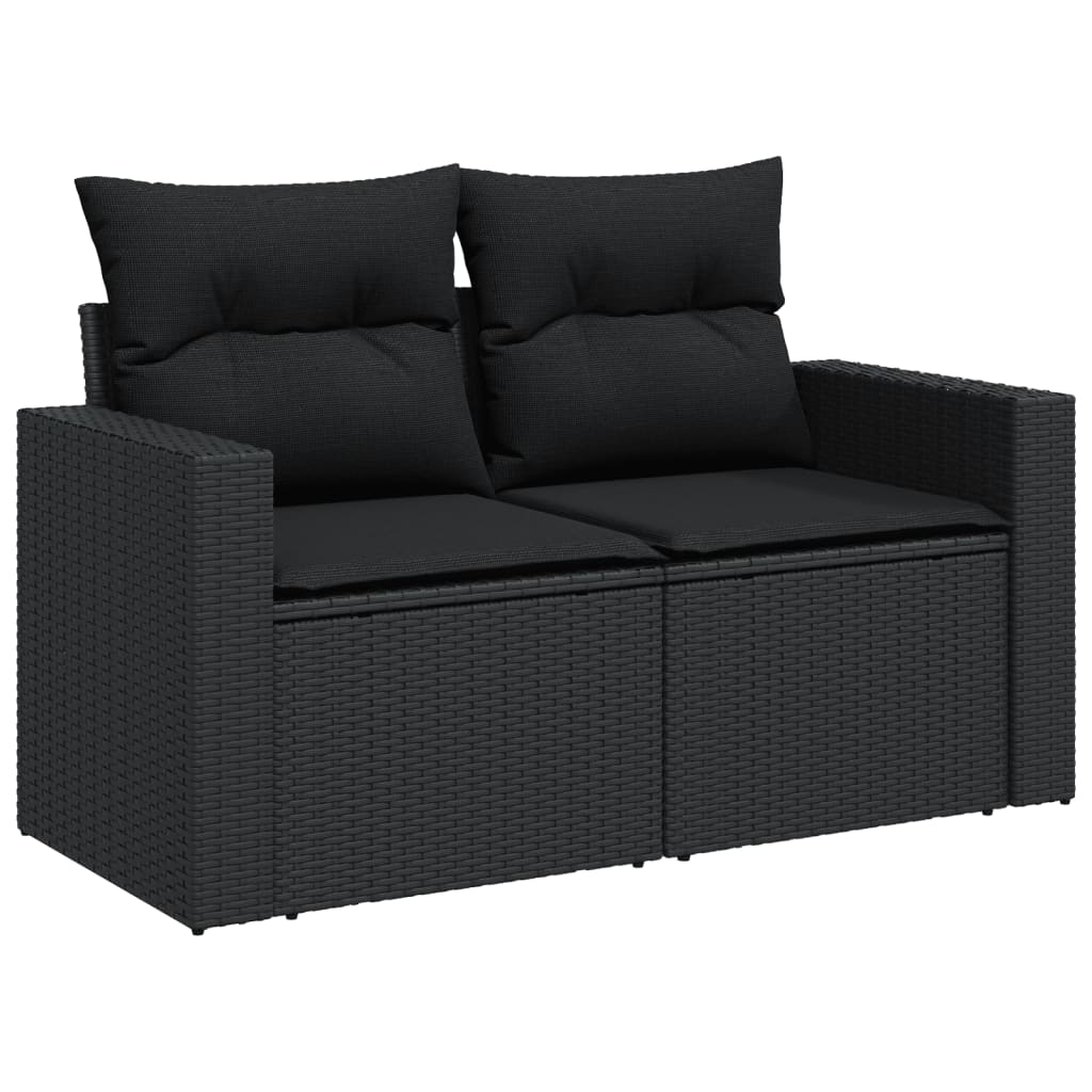 Garden Sofa Set with Cushions Modular Sofa 9 Piece Poly Rattan - Relax in Style