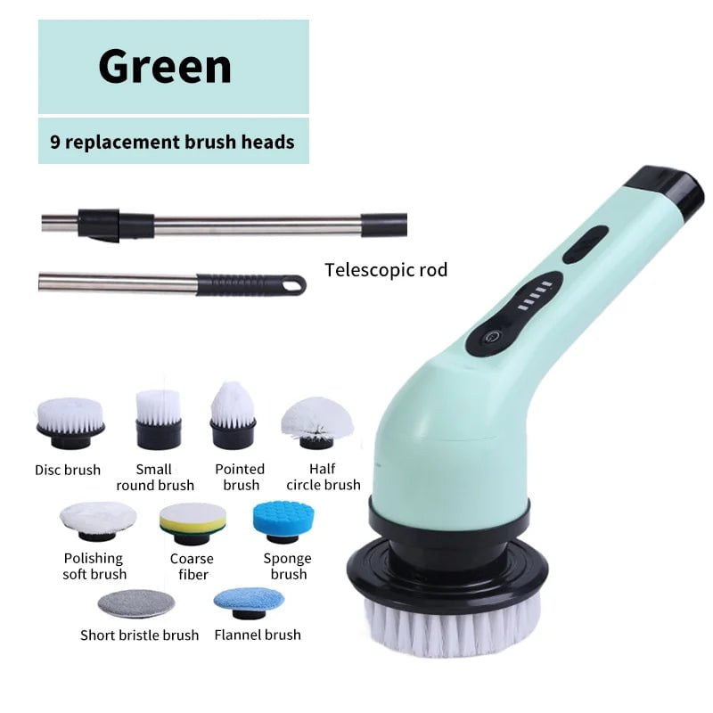 9-in-1 Electric Spin Cleaning Brush