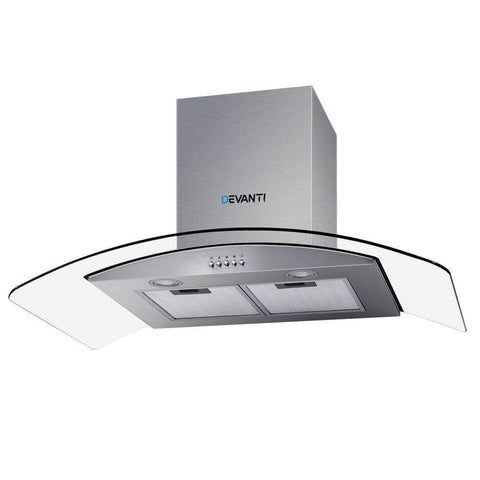 900Mm Range Hood 90Cm Rangehood Glass Canopy