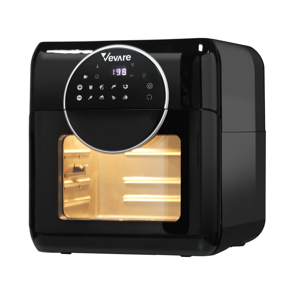 Vevare Air Fryer 10L LCD Fryers Low Fat Oven Airfryer Kitchen Cooker 1500W