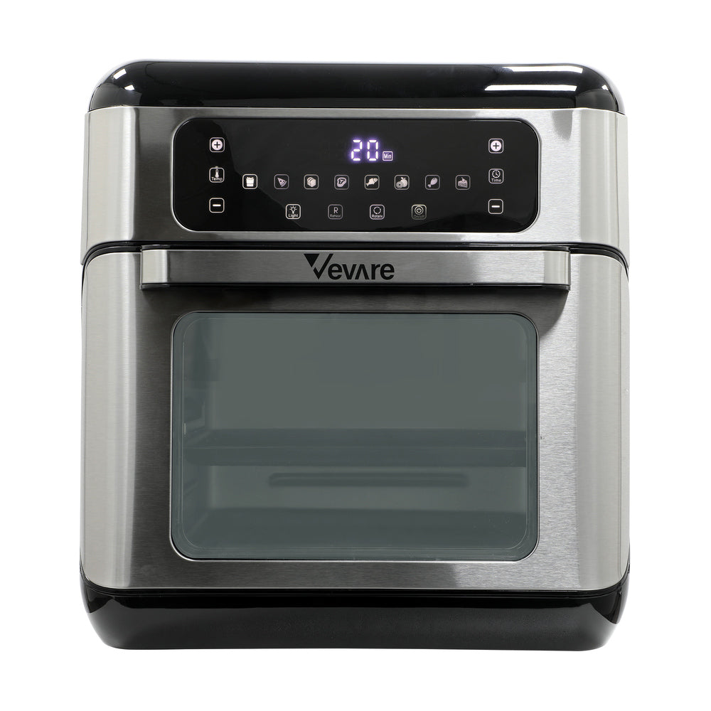 Vevare Air Fryer 10L LCD Fryers Oven Airfryer Kitchen Oil Free Cooker 1500W