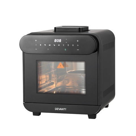 Modern Steam Air Fryer Oven - 15L LCD Touch