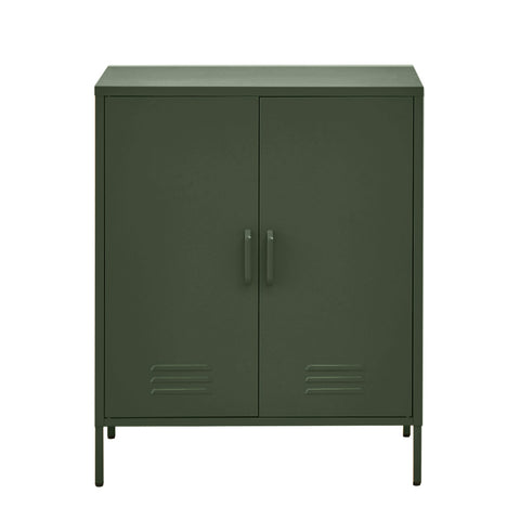 Buffet Sideboard Metal Cabinet - SWEETHEART Charcoal/Blue/Green