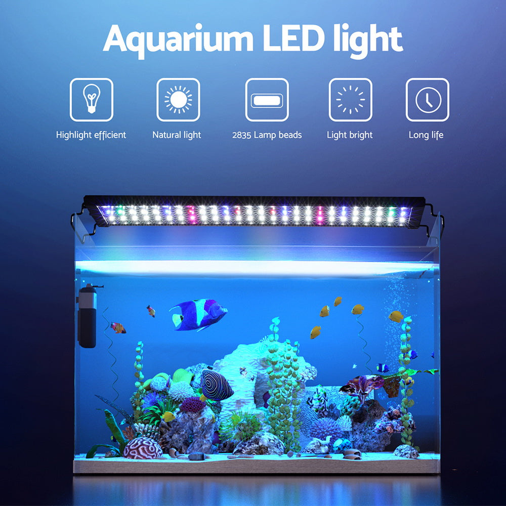 Aquarium Light Full Spectrum Aqua Plant Fish Tank Lamp