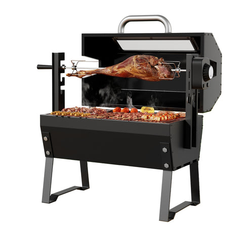 BBQ Grill Charcoal Electric Smoker Roaster