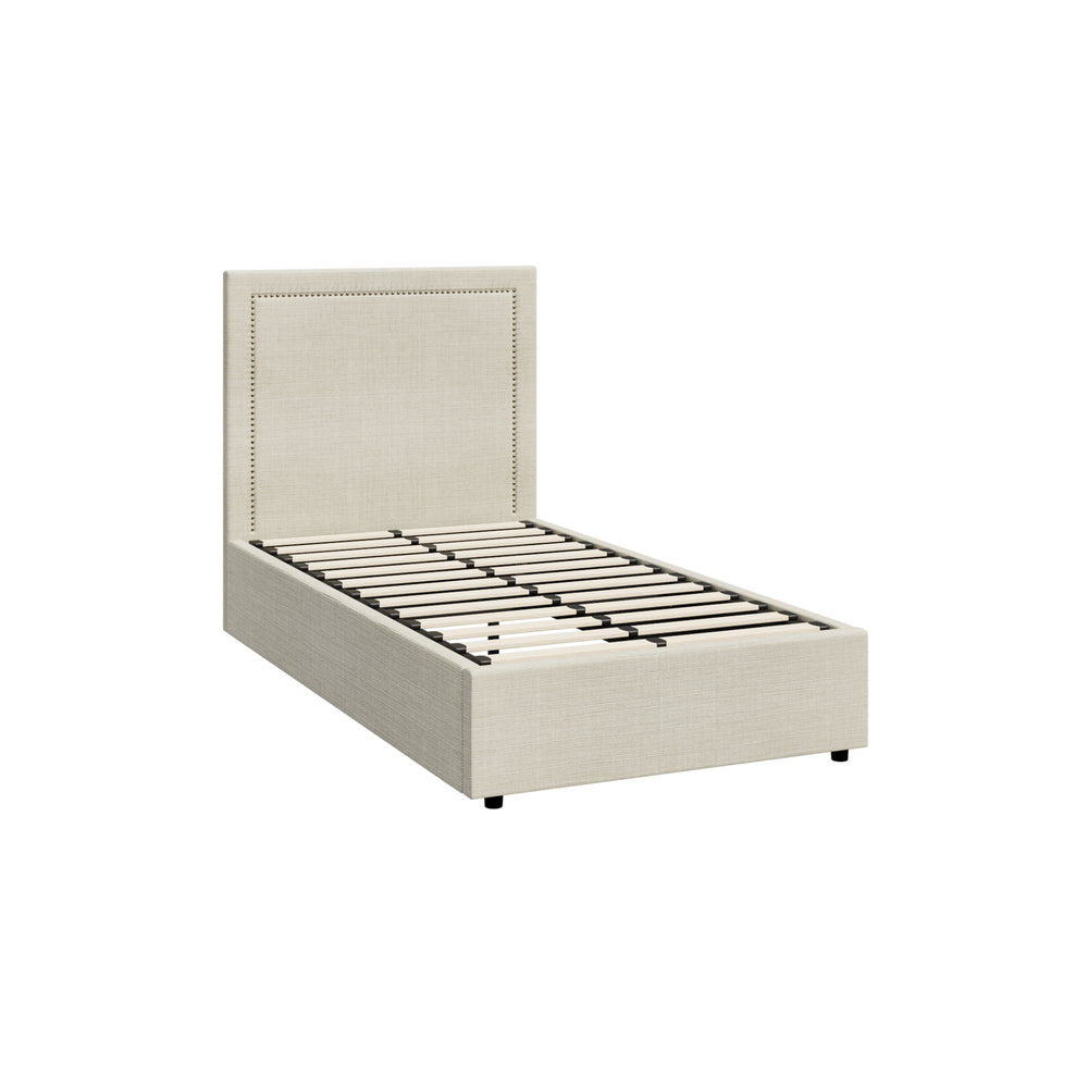 Bed Frame King Single Gas Lift Base Storage ADI