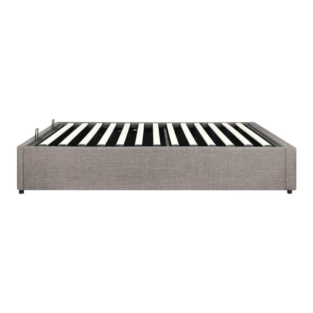 Bed Frame Single Size Gas Lift Base With Storage