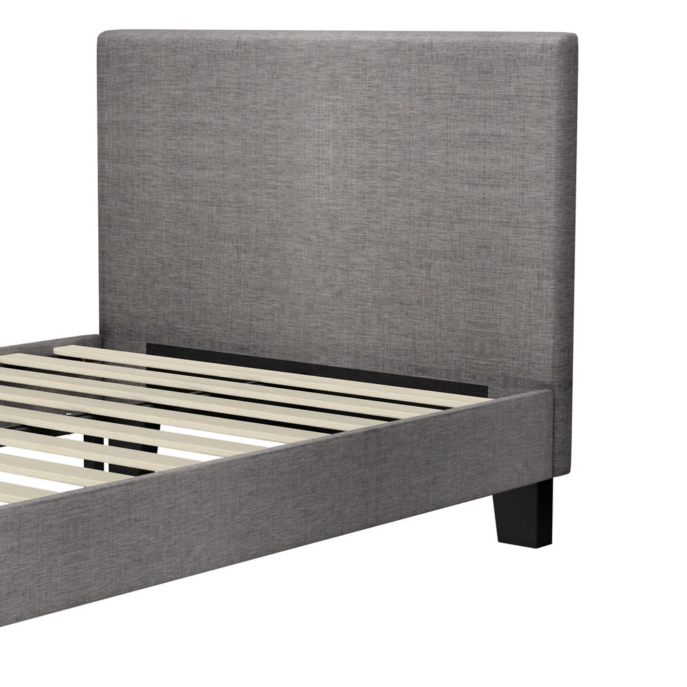 Luxurious Fabric Platform Bed for King Single Mattress