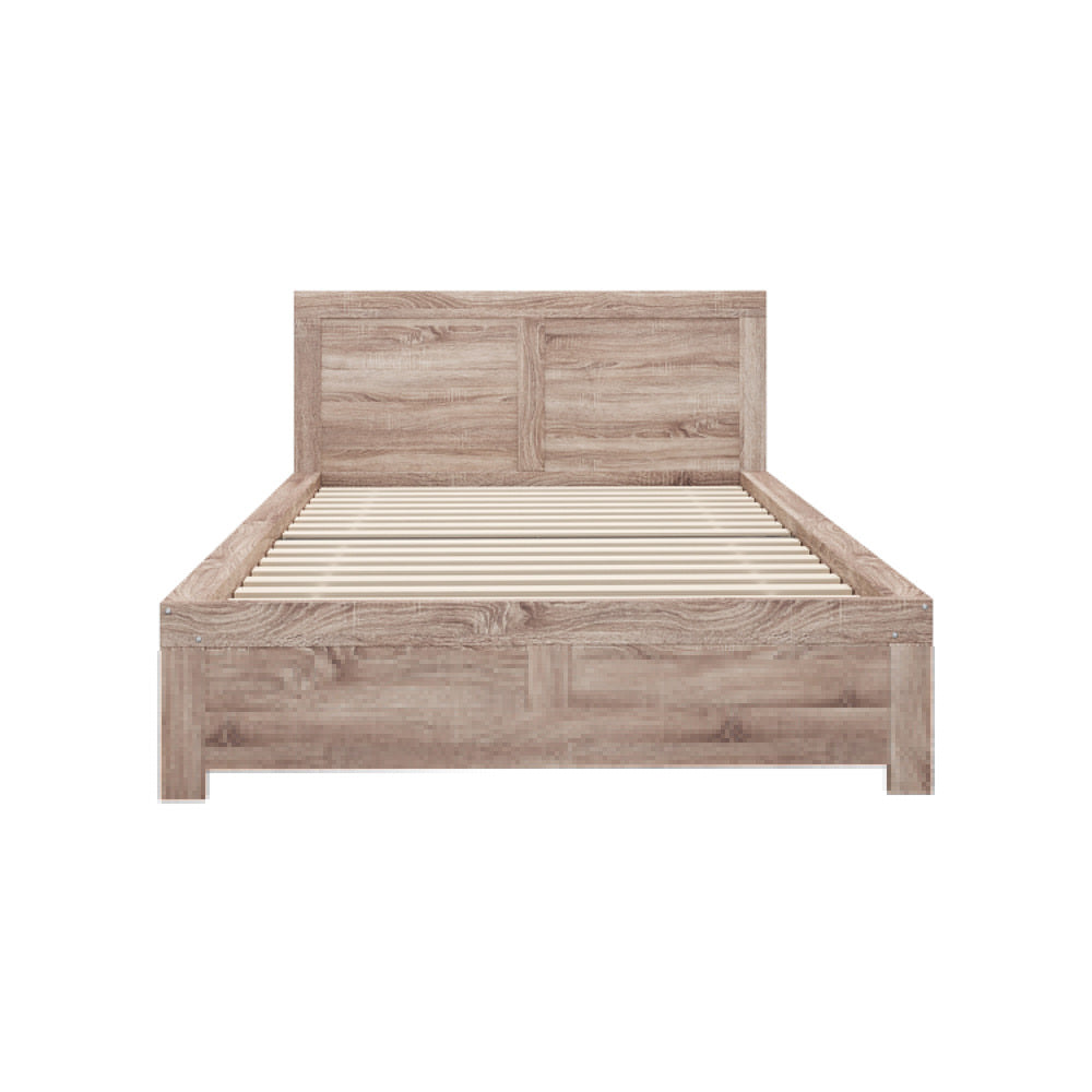 Wooden Bed Frame Contemporary Light Oak