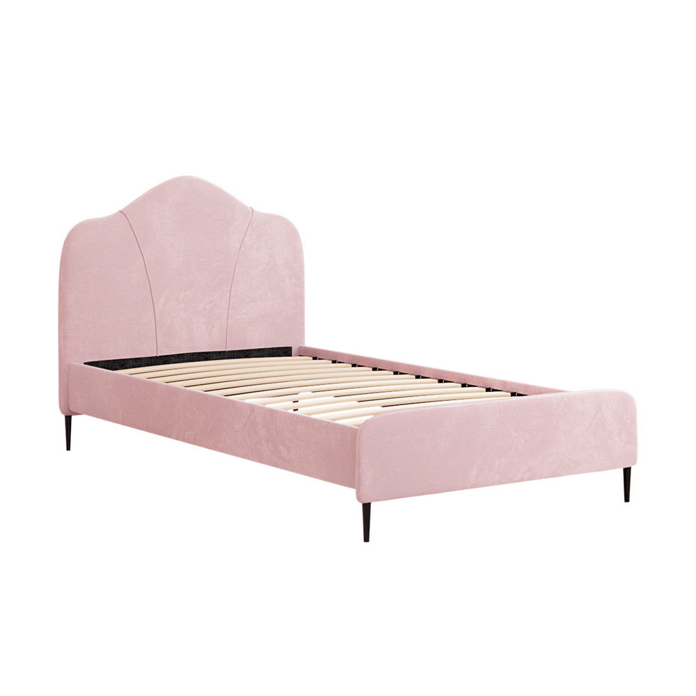 Bed Frame King Single/Queen Size Velvet