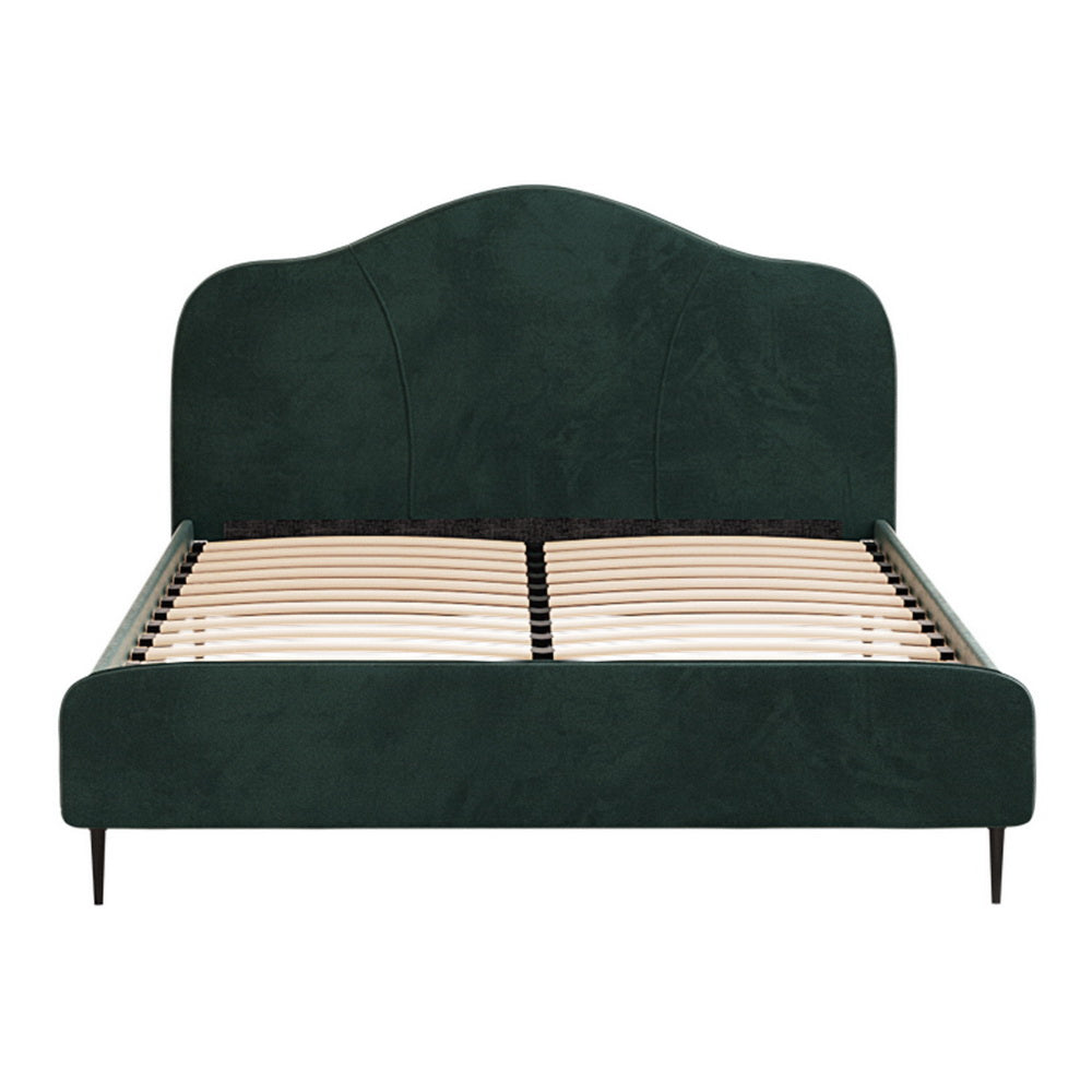 Bed Frame King Single/Queen Size Velvet