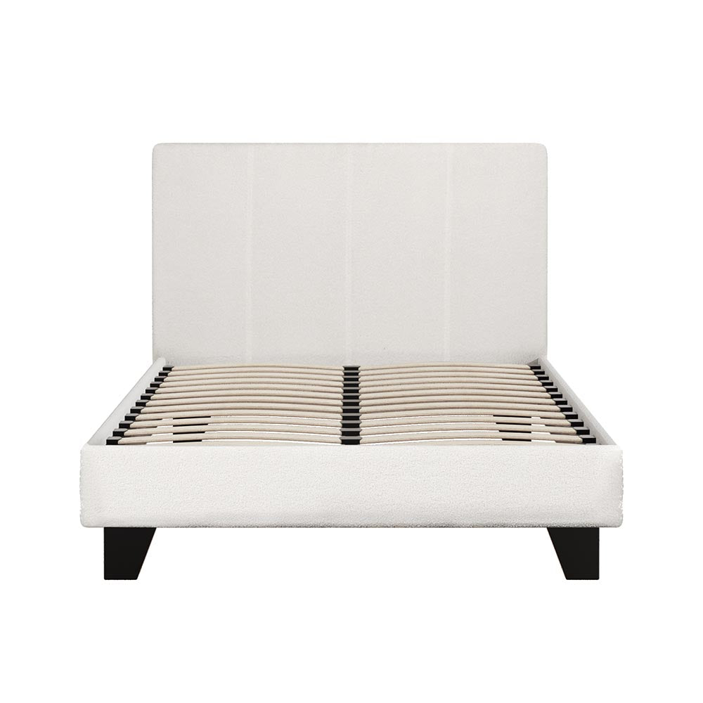 Bed Frame King Single Size Boucle Neo