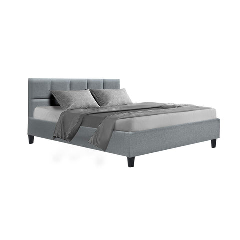 Bed Frame Queen Size Grey Tino