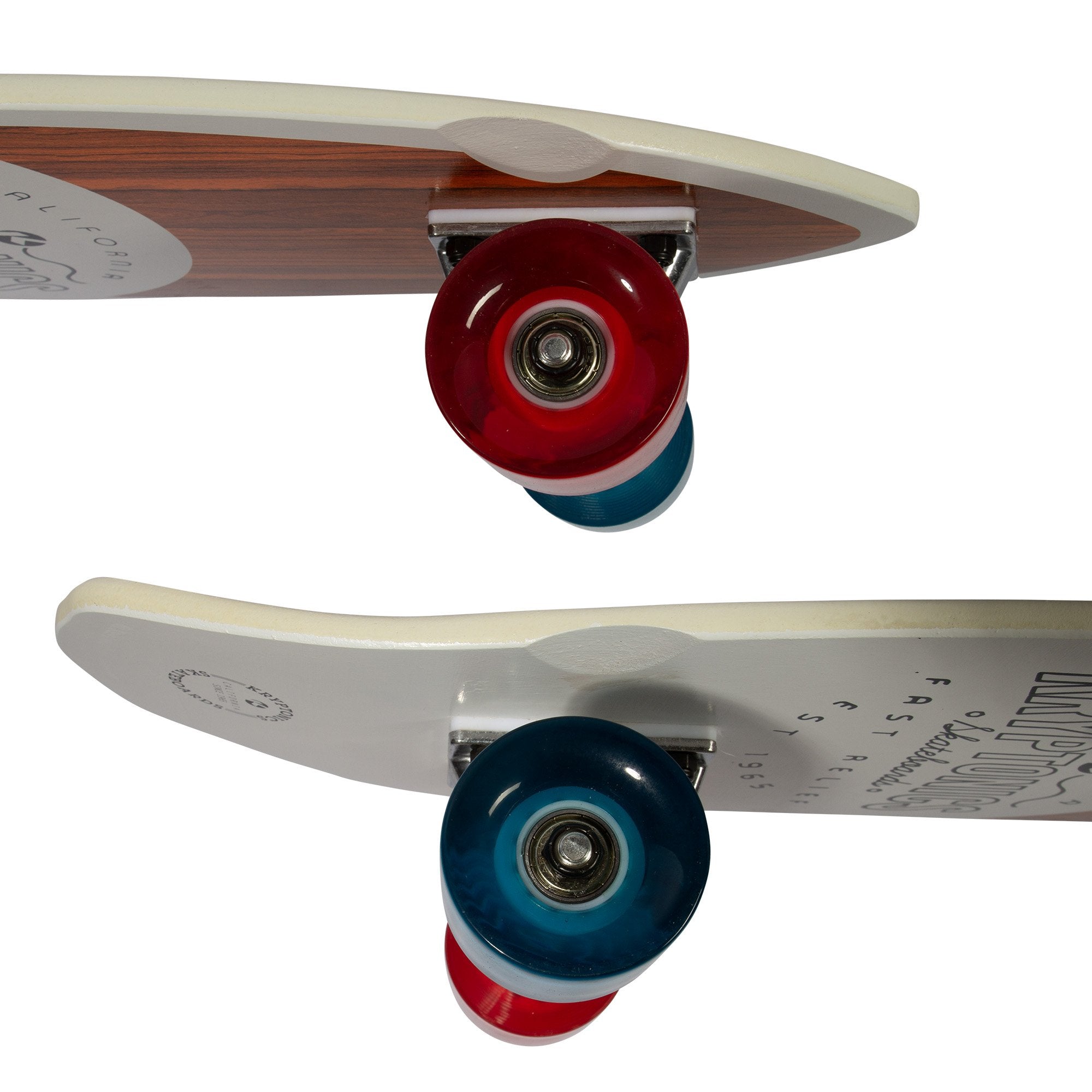 23-inch Mini Fat Cruiser Board - Liberty Blue