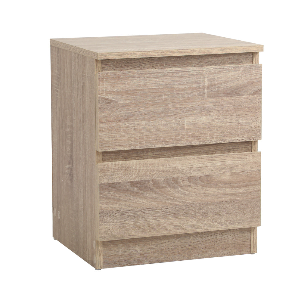 Bedside Tables Set of 2 Nightstand Wood