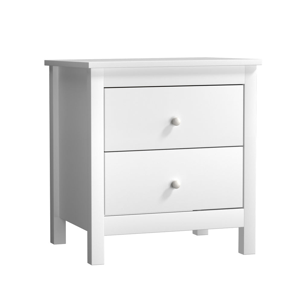 Bedside Tables Set of 2 Nightstand Side Table