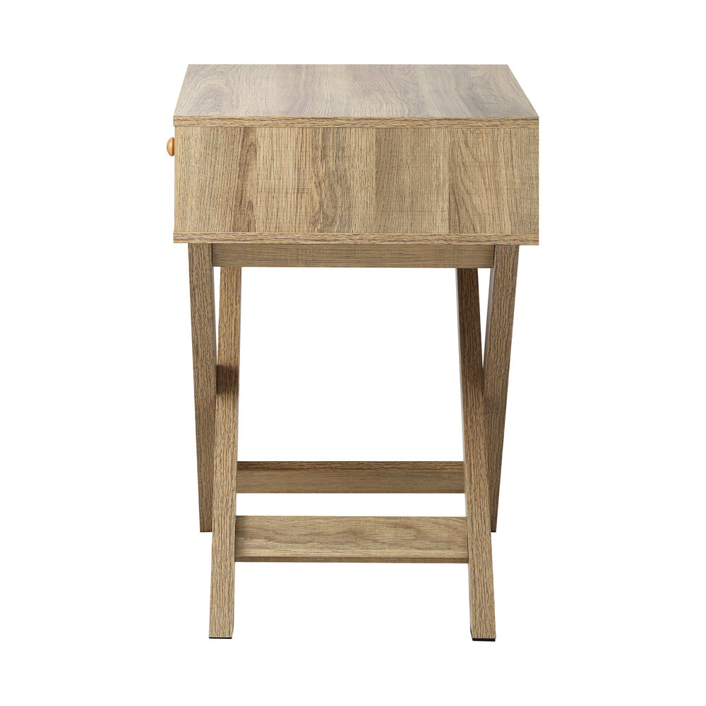 Bedside Tables Set of 2 Nightstand Side End Table