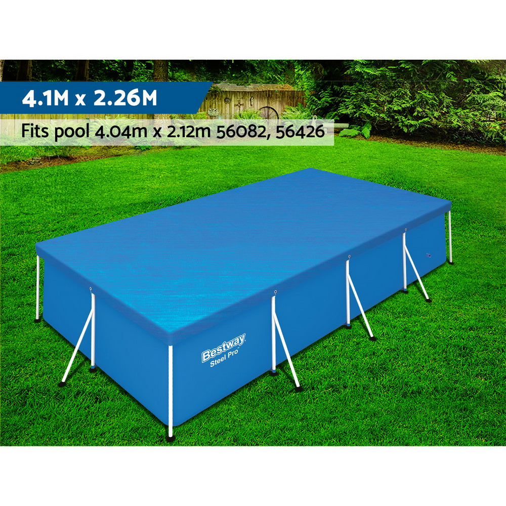 Above Ground Pool Cover 4.04X2.12M Pe Blanket