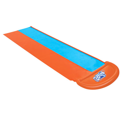 Water Slide Kids Slip 488Cm Dual Slides Inflatable Splash Pad