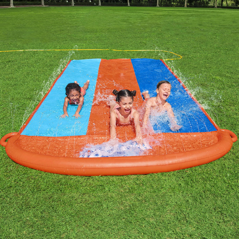 Water Slide Slip Kids 488Cm Triple Slides