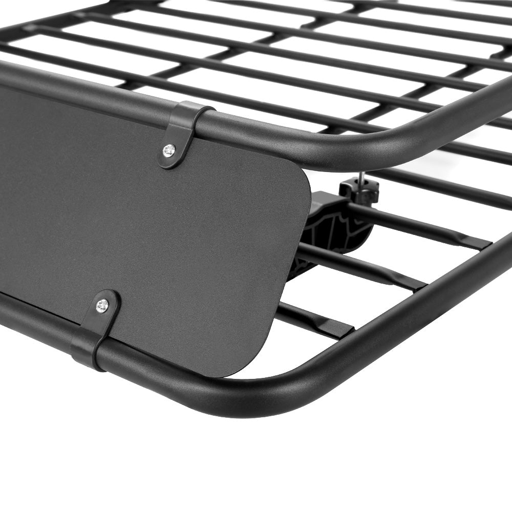 Car Roof Rack Basket Luggage Vehicle Cargo Carrier 160Cm Black