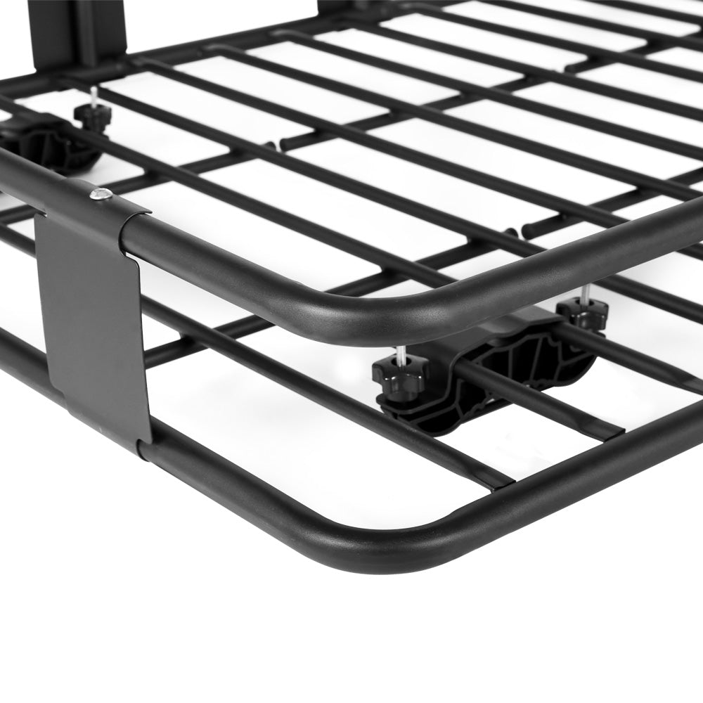 Car Roof Rack Basket Luggage Vehicle Cargo Carrier 160Cm Black