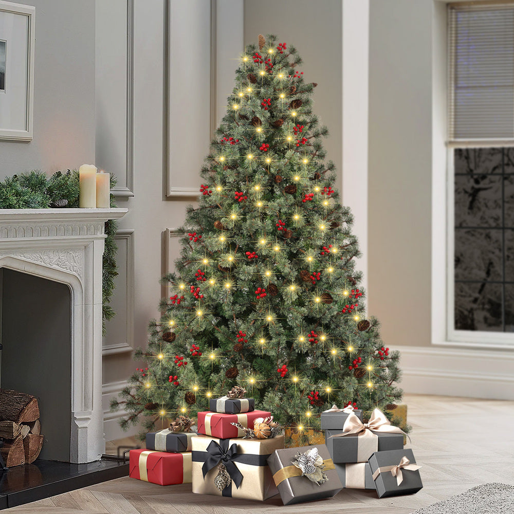 Christmas Tree 1.8m 6FT/ 2.1m 7FT LED Light Green