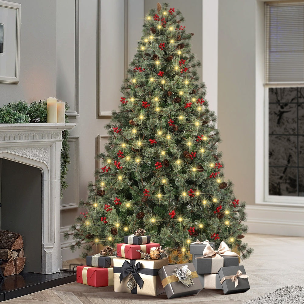 Christmas Tree 1.8m 6FT/ 2.1m 7FT LED Light Green