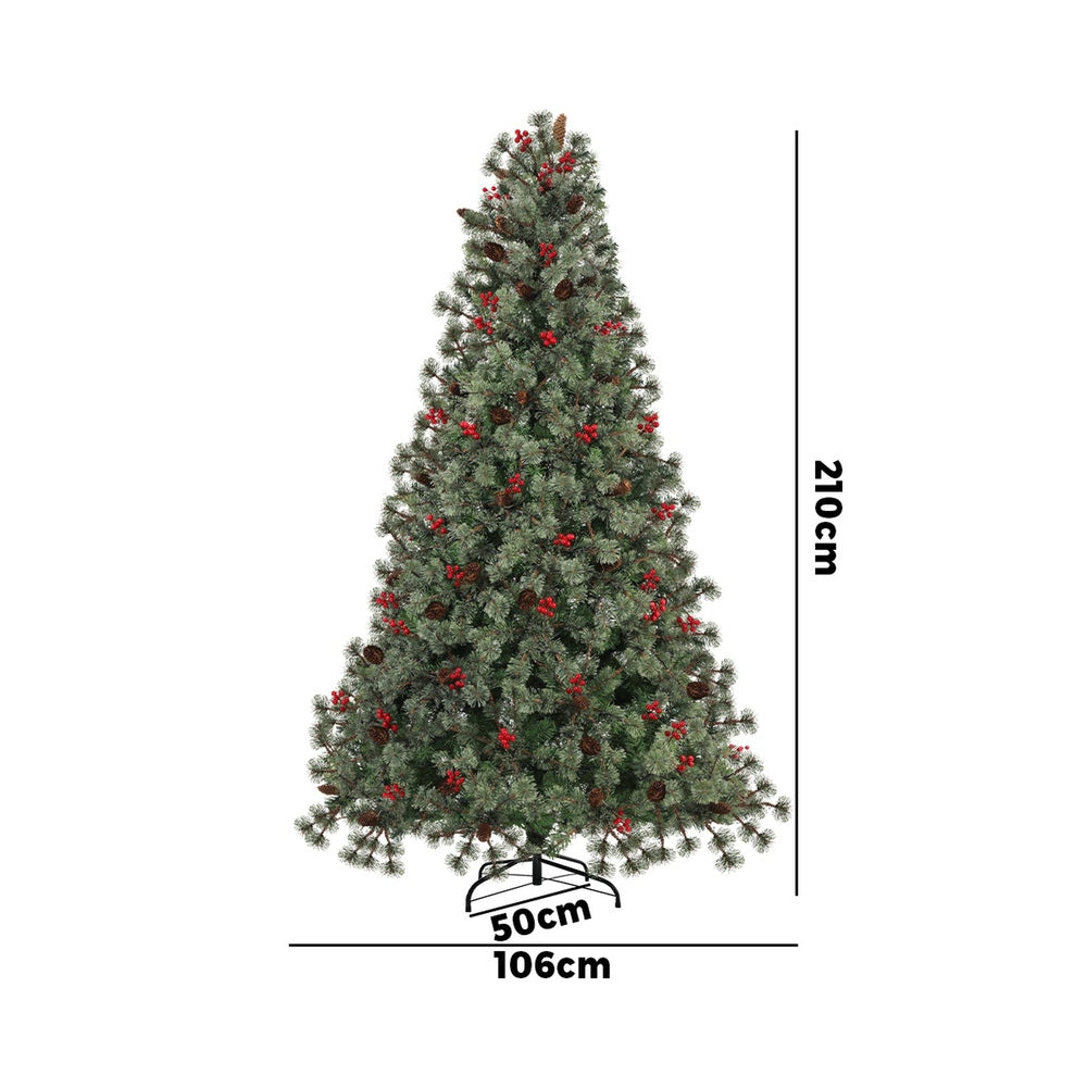 Christmas Tree 1.8m 6FT LED Light Green