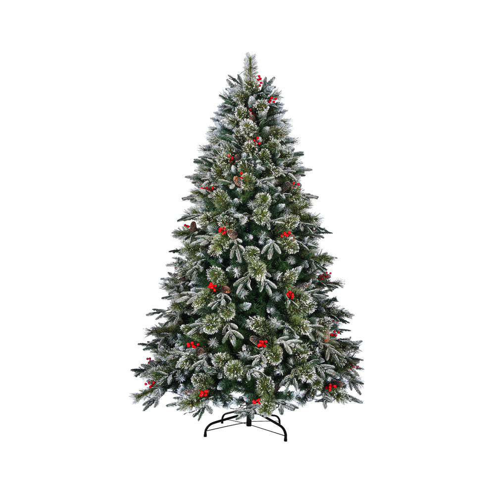 LED Christmas Tree 2.1M 7FT Green White 1210 Tips