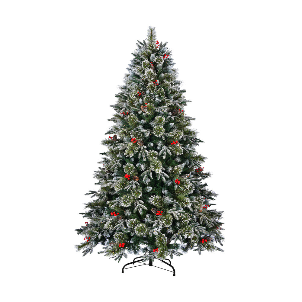 LED Christmas Tree 2.1M 7FT Green White 1210 Tips