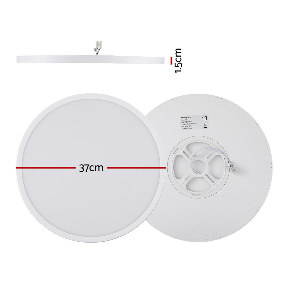 Round LED Ceiling Light Ultra-Thin 5CM Modern Cool/Warm