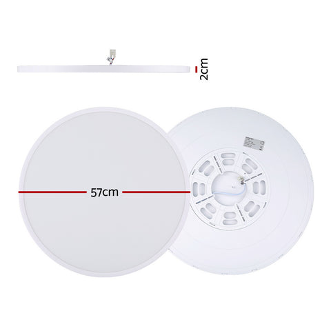 Round LED Ceiling Light Ultra-Thin 5CM Modern Cool/Warm