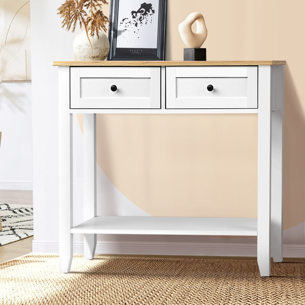 Versatile Hall Side Display Shelf Desk for Your Home