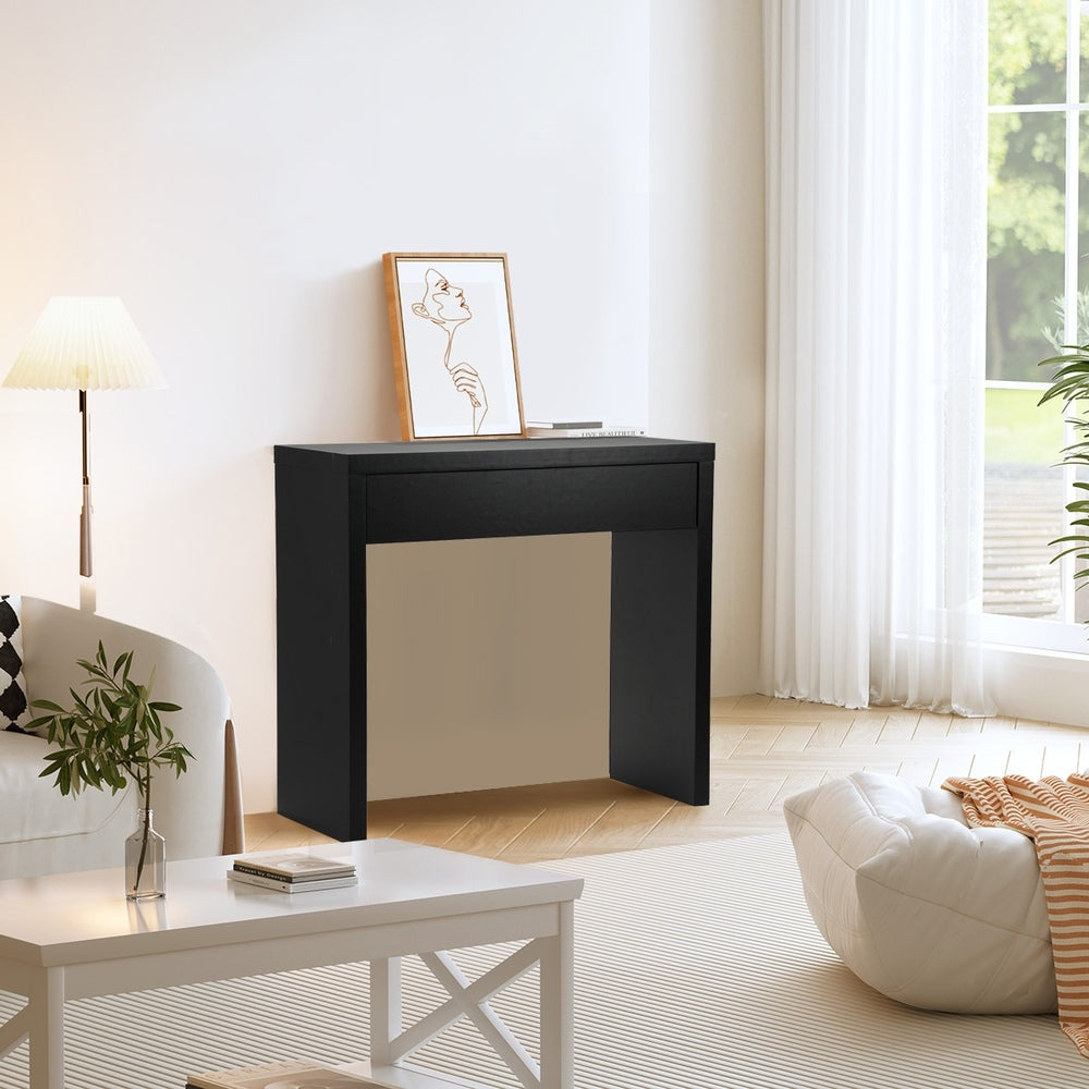 Console Table with Drawer White