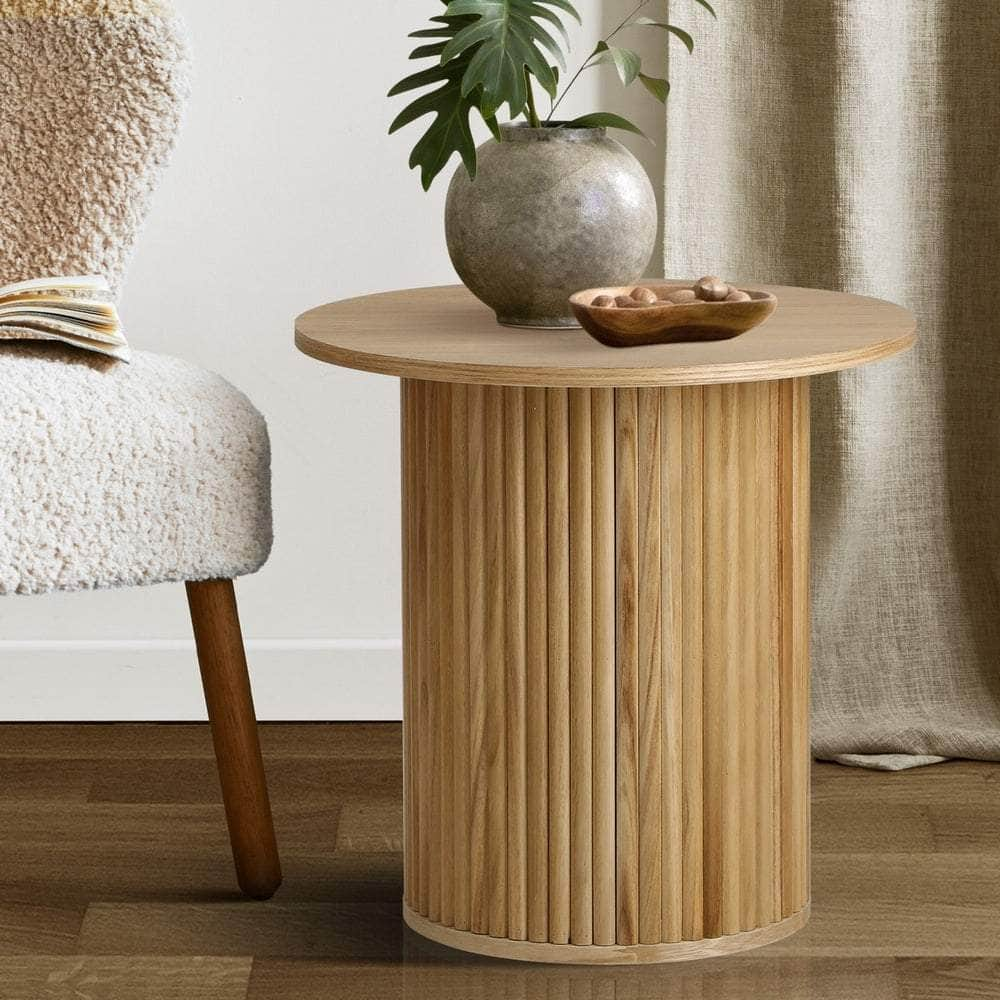 Coffee Table Side End Tables Natural