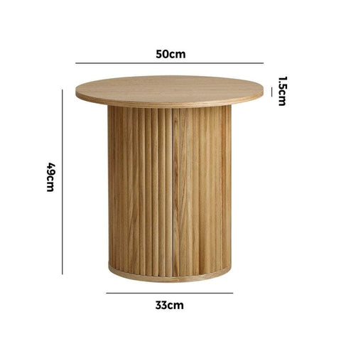 Coffee Table Side End Tables Natural