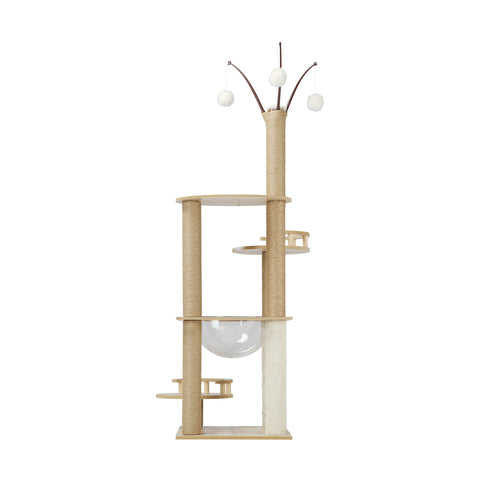 Ultimate Cat Tree: 132cm of Feline Fun and Luxury