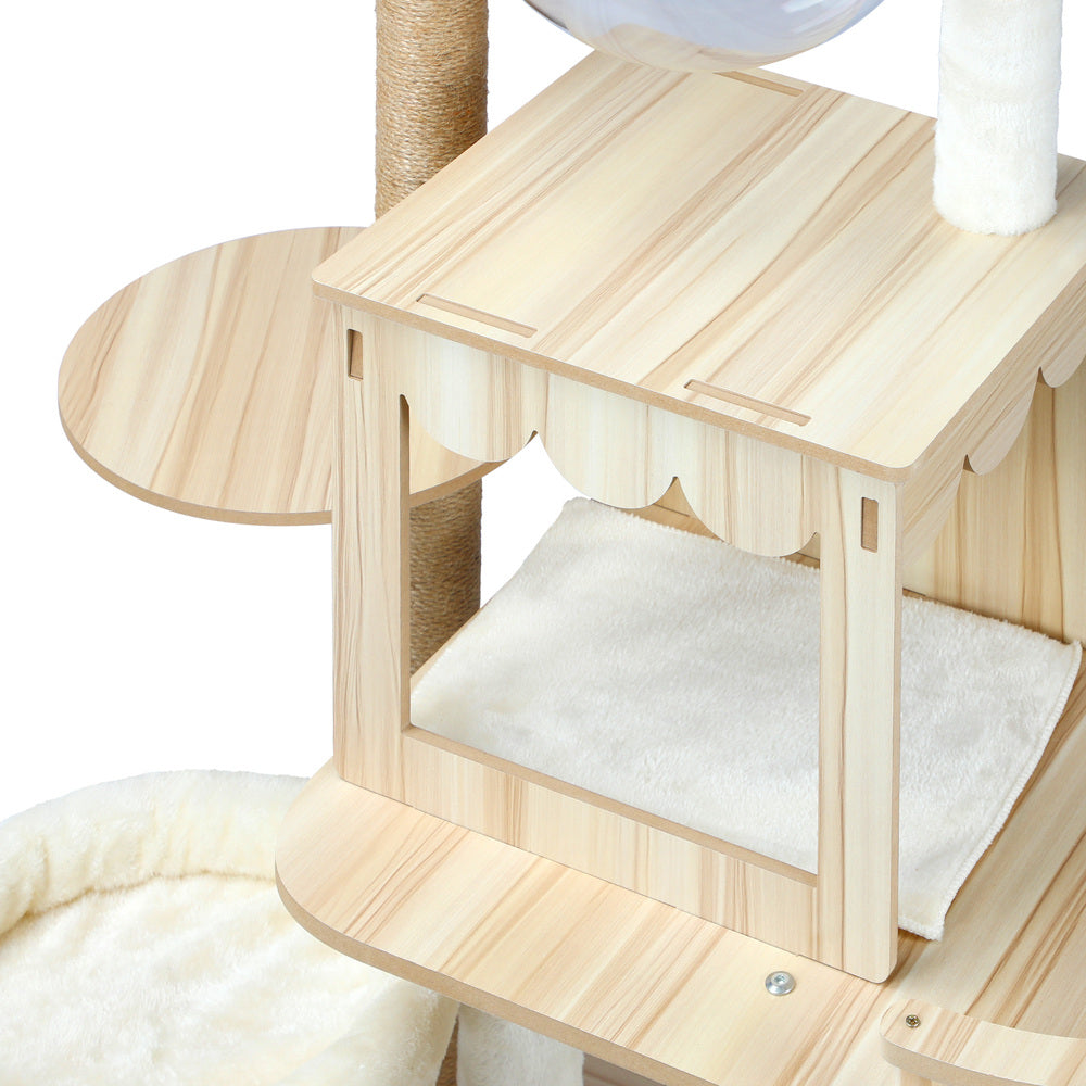 Purrfect Playground: 131cm Cat Tower for Cats