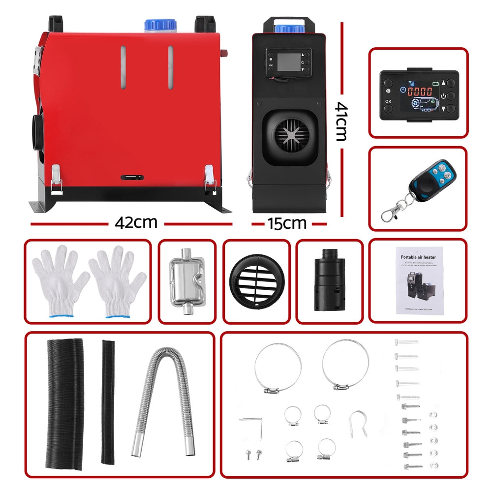 Portable Diesel Air Heater - 5KW for RV/Car