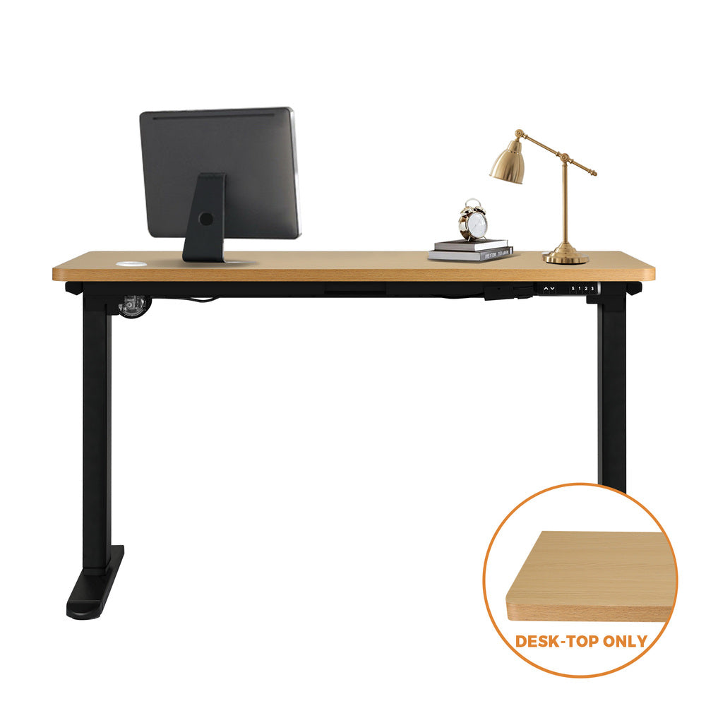 Standing Desk Board Adjustable Sit Stand Desk Top Computer Table Black/Oak/White