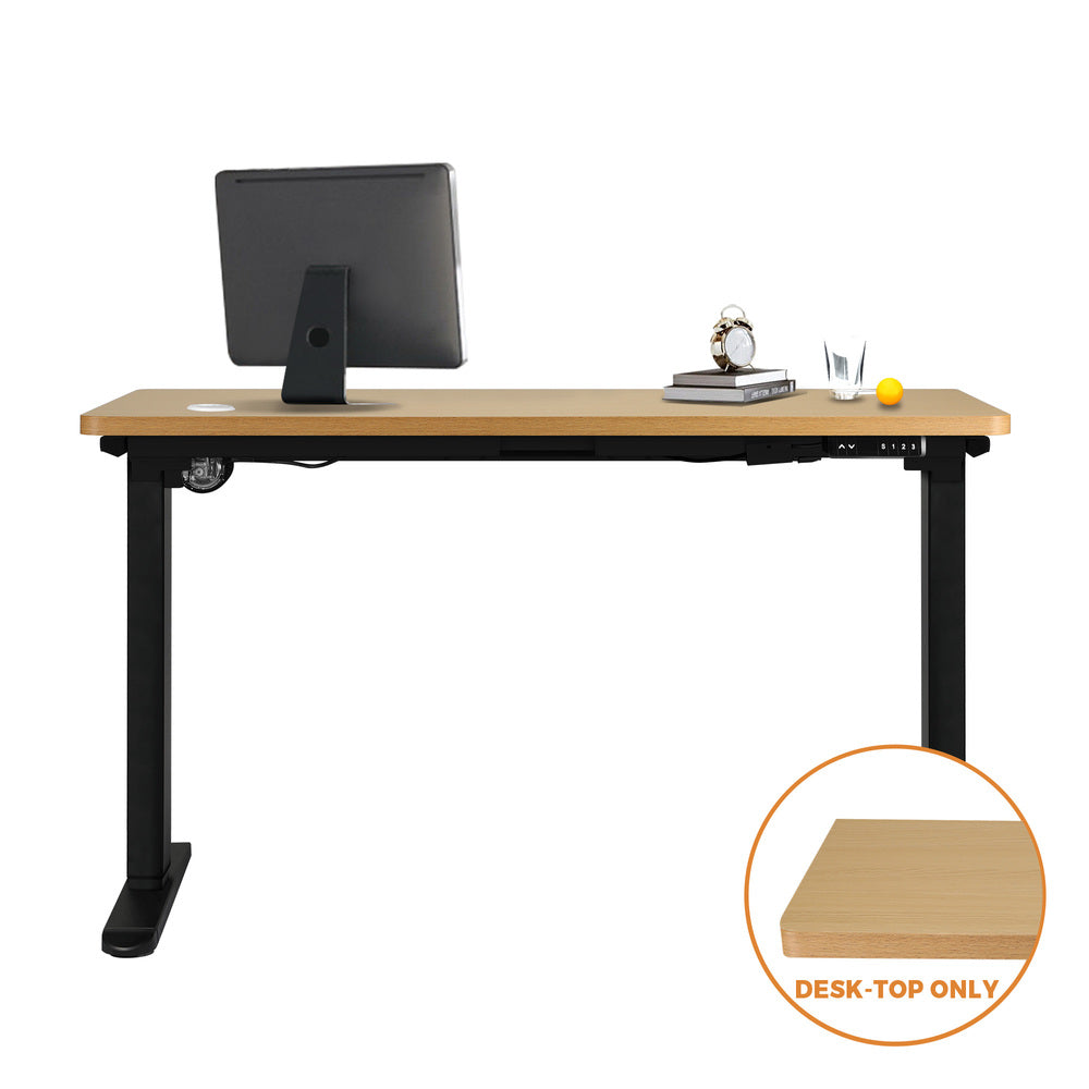 Standing Desk Board Adjustable Sit Stand Desk Top Computer Table Black/Oak/White