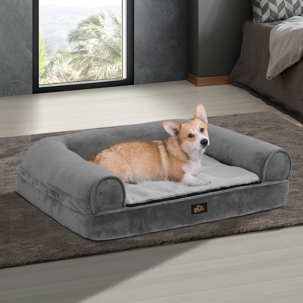 Orthopedic Dog Bed Memory Foam Removable Cover Large