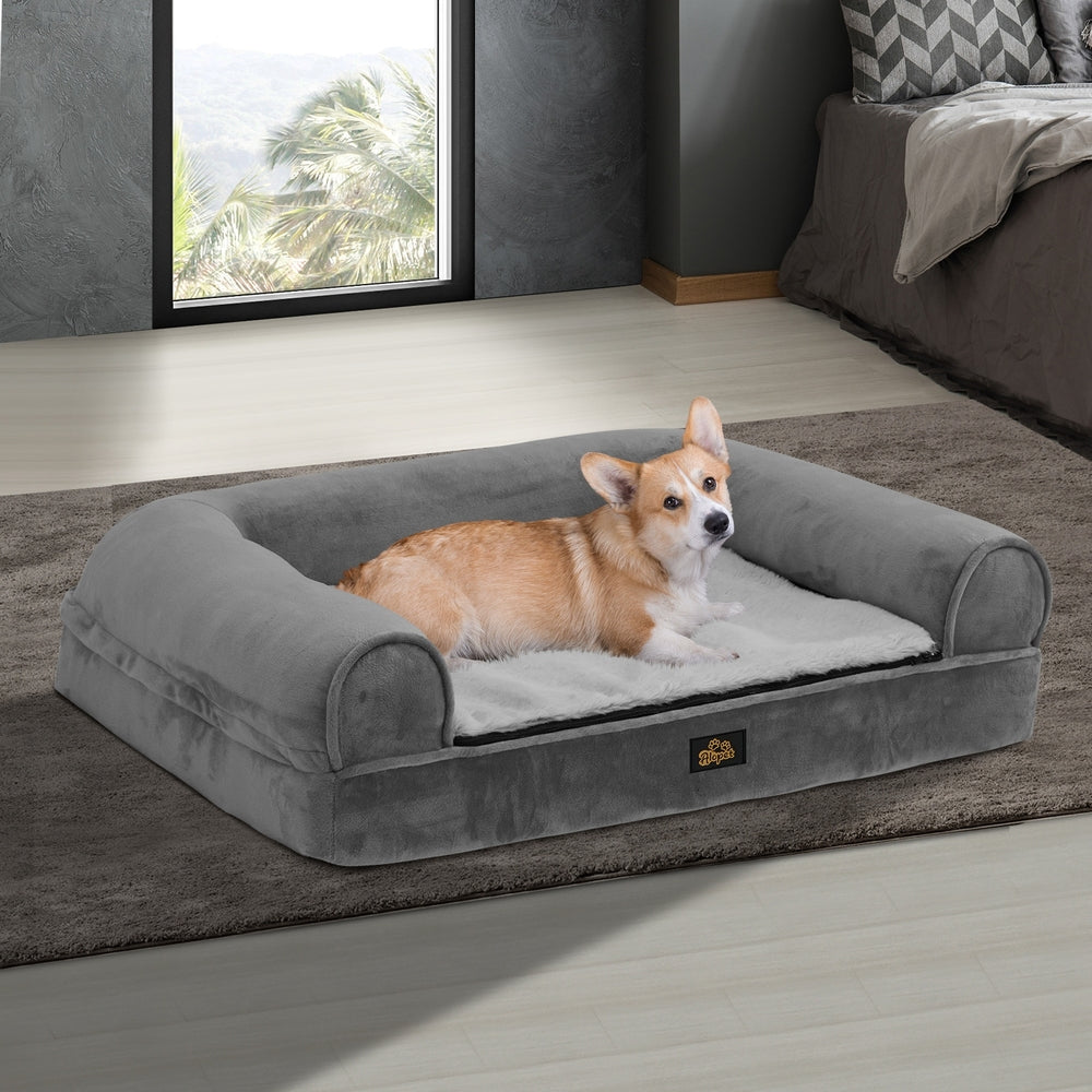 Orthopedic Dog Bed Memory Foam Removable Cover Large