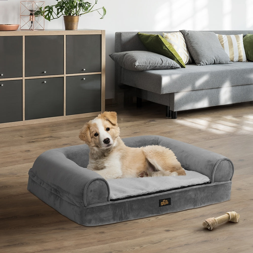 Orthopedic Dog Bed Memory Foam Removable Cover Large