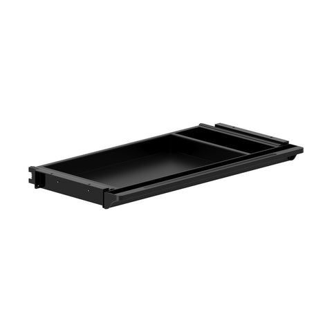 Under Desk Drawer Pull-Out Drawer Sliding Tray Black